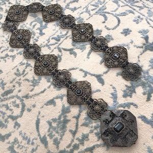 Gothic Victorian BoHo Renaissance medallion belt